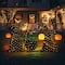 Glitzhome® Set of 3 Lighted Halloween 2.5D Witches with Cauldron Outdoor Decor